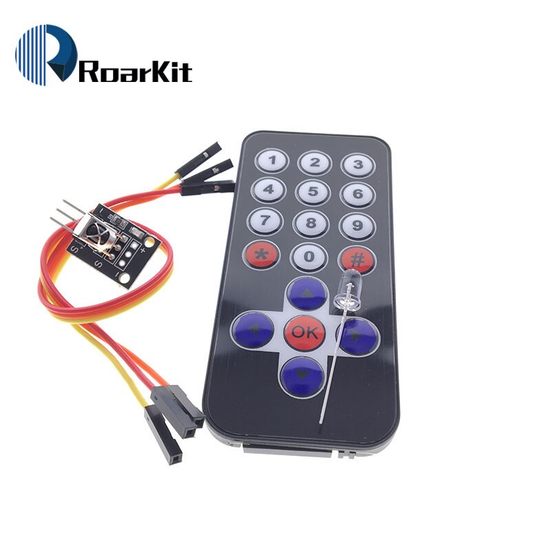 Infrared IR Wireless Remote Control Module Kits HX1838 For Arduino Raspberry Pi
