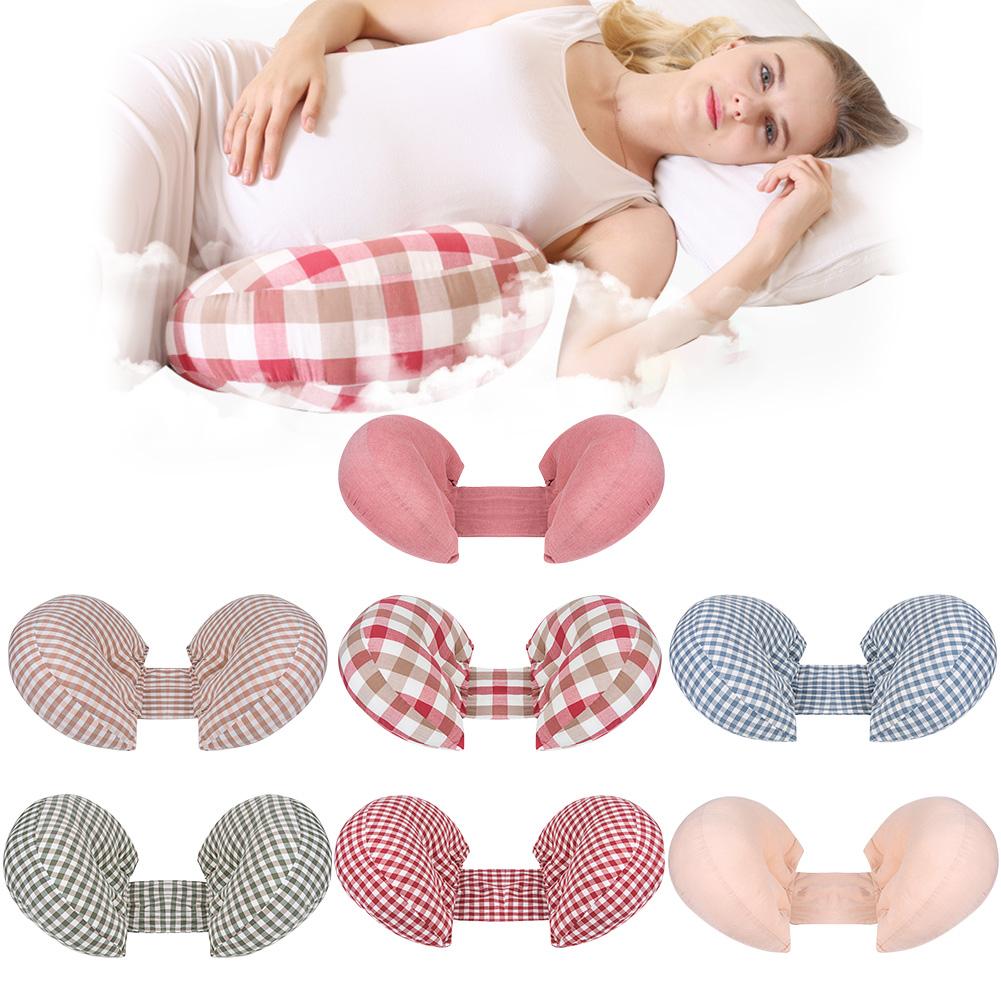 Sovende støttepude til gravid side sovekabine graviditet pude multifunktionel u-formet barsel pude barsel lændepude