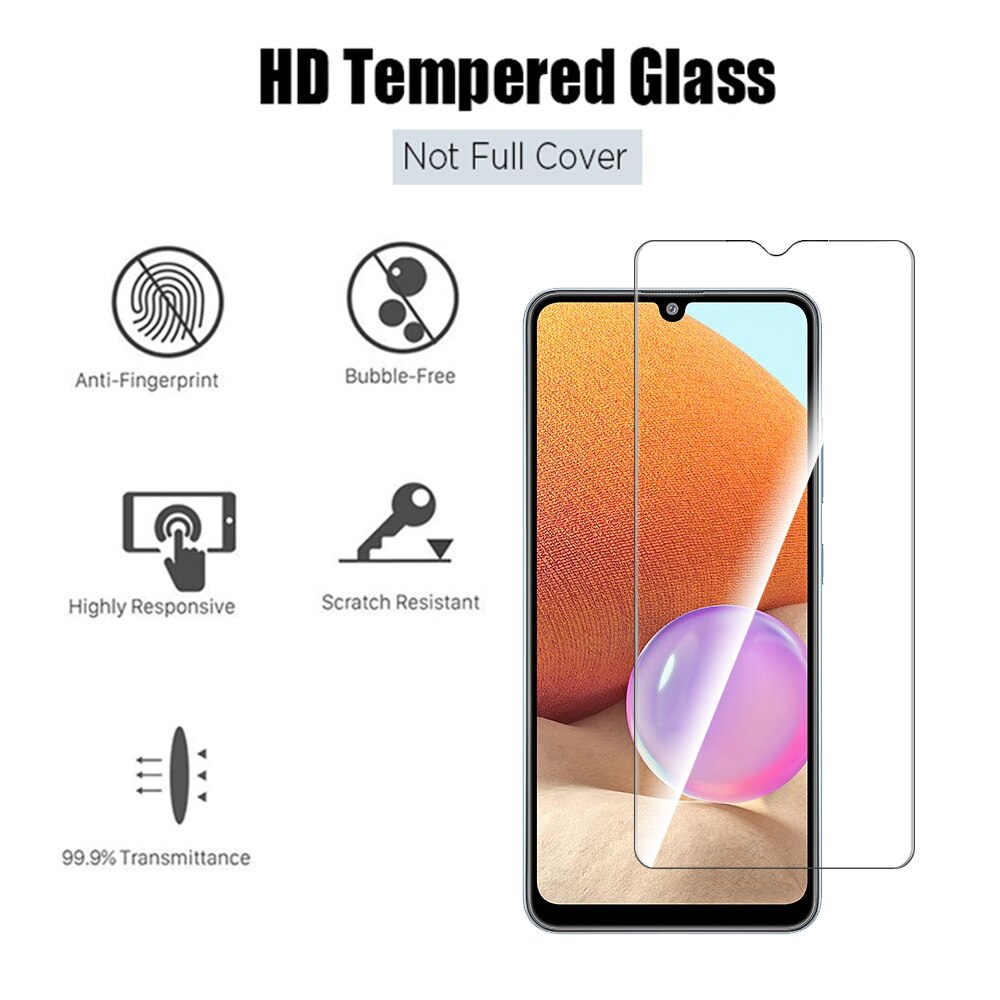 Schutz glas für samsung a 32 kamera objektiv screen protector Für samsung galaxy a32 4g 32a eine 32 a325f gehärtetem glas film