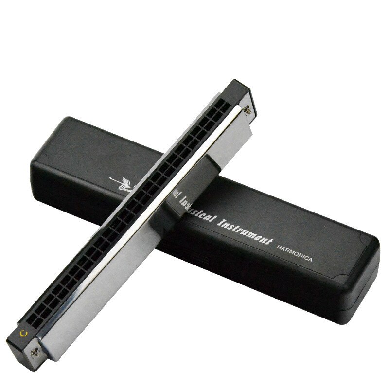 24-hole Polyphonic Harmonica Senior Adult Playing 2-tone Harmonica Easttop Harmonica Kongsheng Harmonica