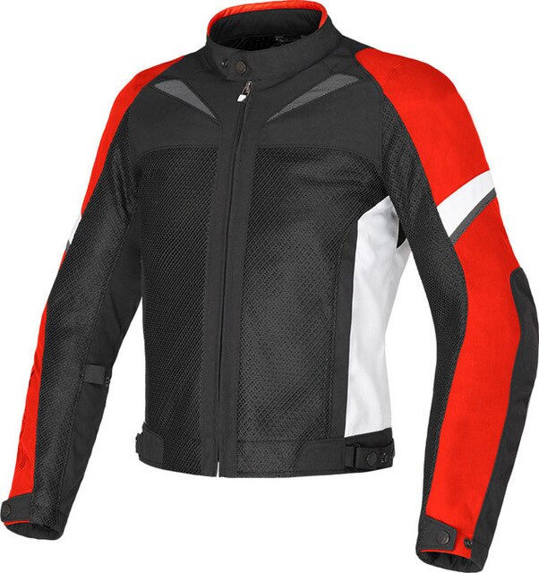 Motorfiets Motorfiets Zomer Jas Ademend, Full Body 5 CE Gepantserde
