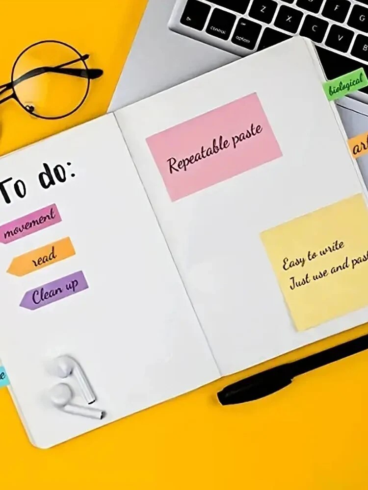 Zestaw Kolorowych Naklejek Organizacyjnych, Wielokolorowe Naklejki robić Skórzanych Pudełek, Kalendarzy na Rok 2025 i Nie Tylko