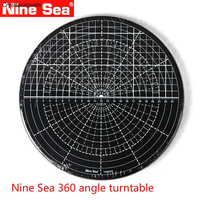 Pottery sculpture turntable model hand clay sculpture student sculpture turntable display turntable plastic 360 degree rotation