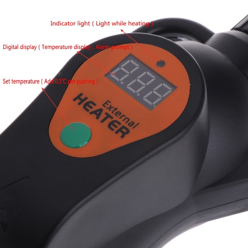 220-240V/50Hz 300W/500W Fish Tank Water Heater Adjustable Temperature Control Aquarium External Heater Sensitive Display