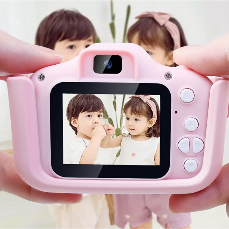 Kinderen Camera, 1080P Digitale Video Camera Oplaadbare Camcorder Shockproof Kids Toy Camera Met 2.0 Inch Ips Sn,32Gb Tf Card,