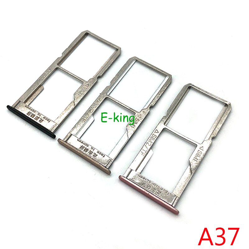 For Oppo A8 A31 A37 Sim Card Slot Tray Holder Sim Card Reader Socket