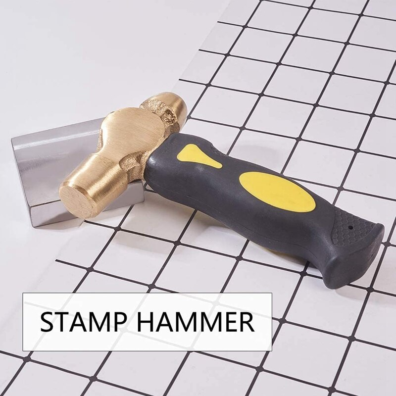Mini-hamer voor het maken van sieraden - 100 g, 22 cm, geel