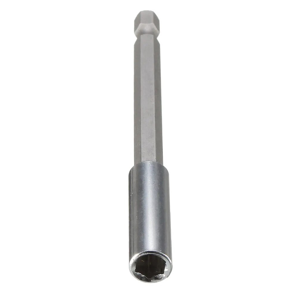 Quick Change Extension Bit 1/4 Hex Shank Long Handle Screwdriver Tip Holder Magnetic Connecting Rod Hand Tool: 	100mm