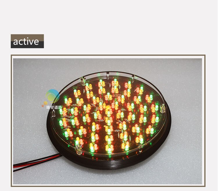 AC85-265V mix red yellow green 200mm LED traffic lamp road safety LED traffic signal light module