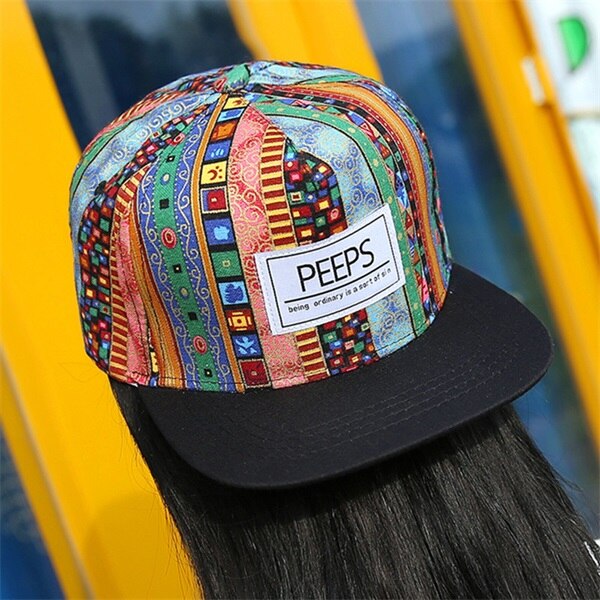 Minhui nueva PEEPS gorras de béisbol Snapback sombrero plano baile callejero gorros de hip hop para hombres y mujeres