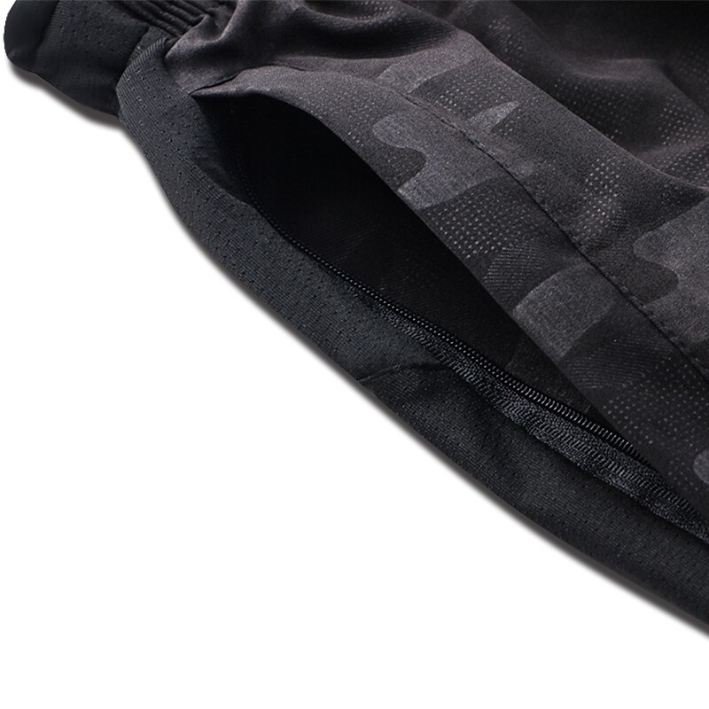 Fannai ademende hardloopshorts training gym snel drogende hardloopshorts heren fitness gym camouflage sportshorts met zak