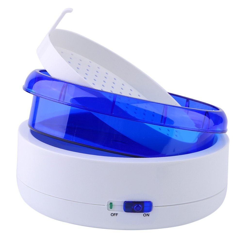 Limpiador ultrasónico para joyería, limpiador para cortadores para manicura, Micro herramientas, gafas para afeitar, máquina de limpieza por ultrasonidos, 600ml