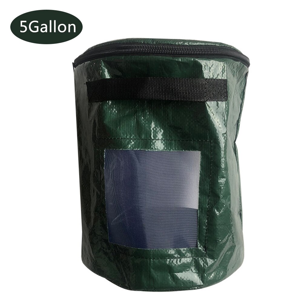 PE Manure Bag Horticultural Compost Bag Nutrient Soil Culture Bag Garden Compost Bin For Tea Fruit Vegetable Growth