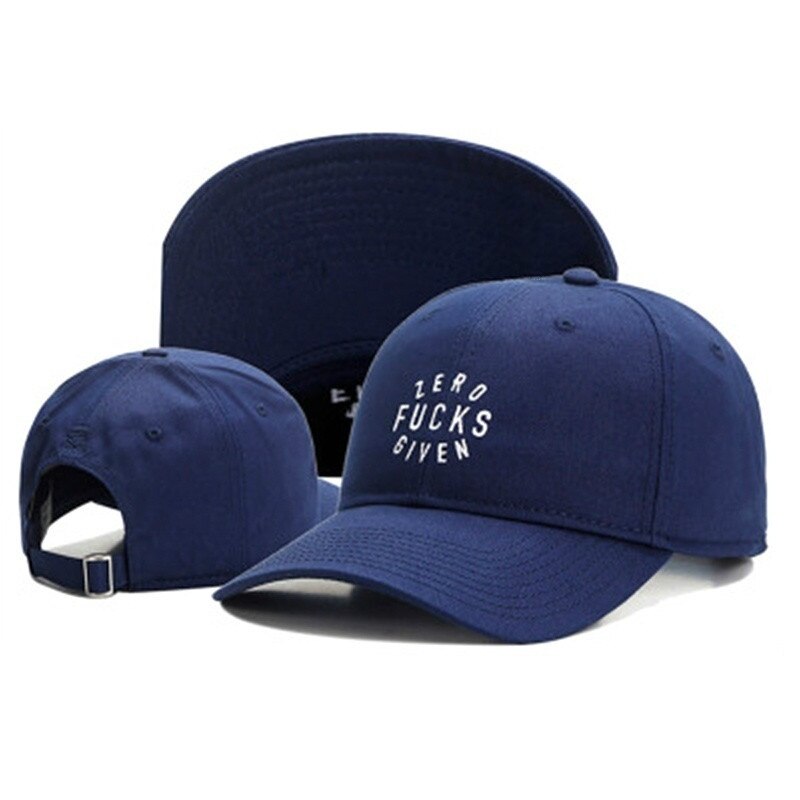 Nouvelle zéro donné casquette FUCKS hip hop chapeaux chapeau pour hommes femmes adulte en plein air décontracté soleil casquette de baseball: navy blue 2