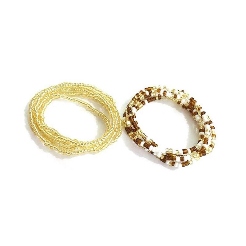Bikini Ketting Buik Handgemaakte Rijst Kralen Taille Keten: H