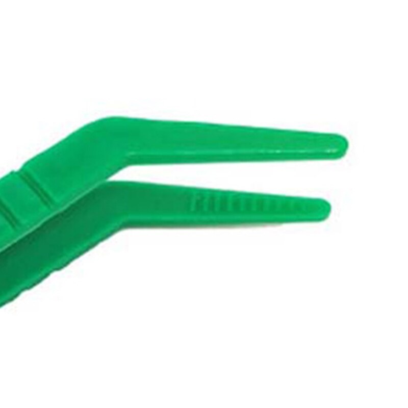 Pinzas de plástico para atrapar insectos para niños, pinzas para estudio de biología, 10 piezas