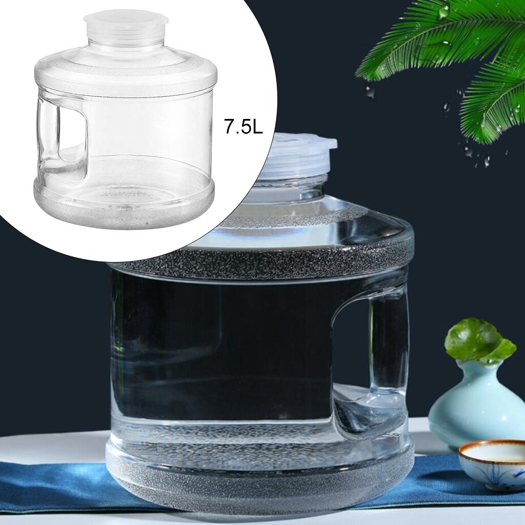 Grand porte-bouteille d&#39;eau en plastique sans BPA, porte-bouteille pour Camping en plein air: 7.5L