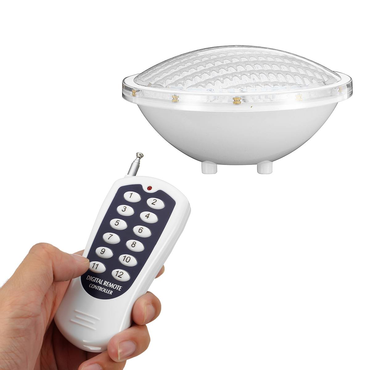 IP68 Led Swimming Pool Light Par56 Led Waterproof Underwater Light 36W RGB+Remote Controller Pond Lights AC DC 12V Piscina