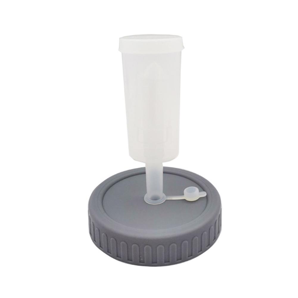 Couvercle de Fermentation pour bocaux Mason large, 86mm, couvercle de Fermentation Premium, Kit de Fermentation pour bocaux larges: Grey