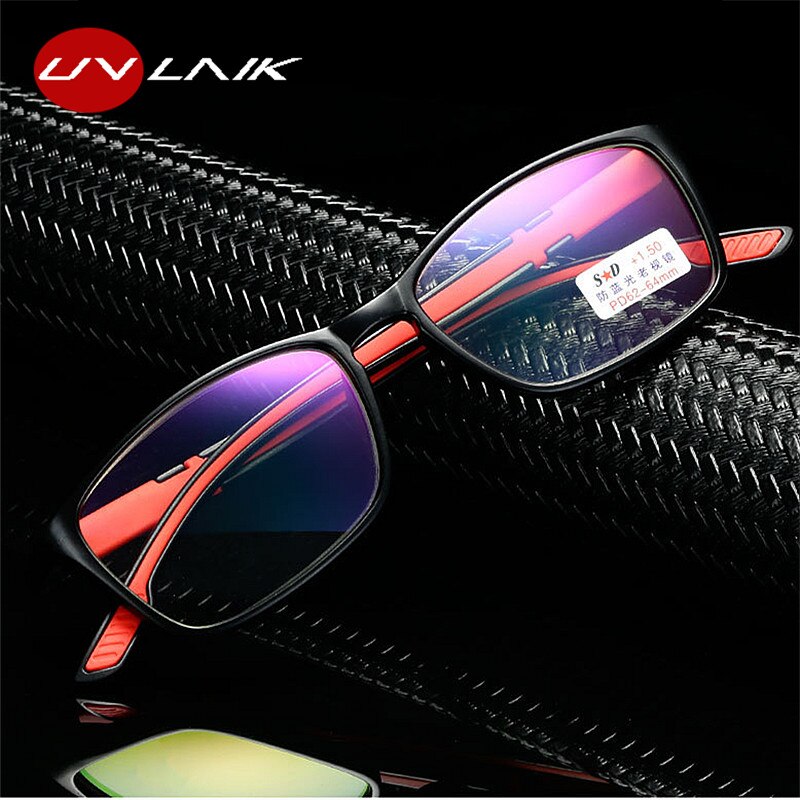 Uvlaik blauwlichtblokkerende leesbrillen voor dames en heren, presbyopische leesbrillen 1.0 1.5 2.0 2.5 3.0 3.5 4.0 presbyopiebrillen