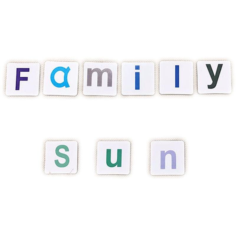 26PCS Alphabet Magnet Uppercase Lowercase Magnetic Letter Educational Magnet