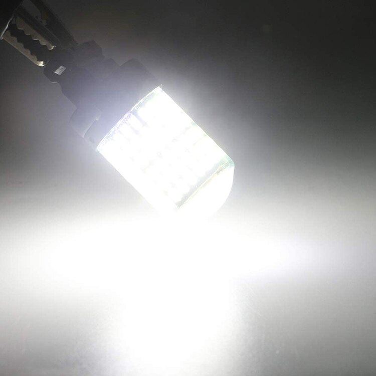 Anmingpu Signaal Lamp 1156 BA15S P21W Led BAU15S PY21W Lamp 3014SMD T20 7440 W21W Led-lampen Knipperlichten Backup licht 12V: 1pcs-White / T20 7440 W21W WY21W