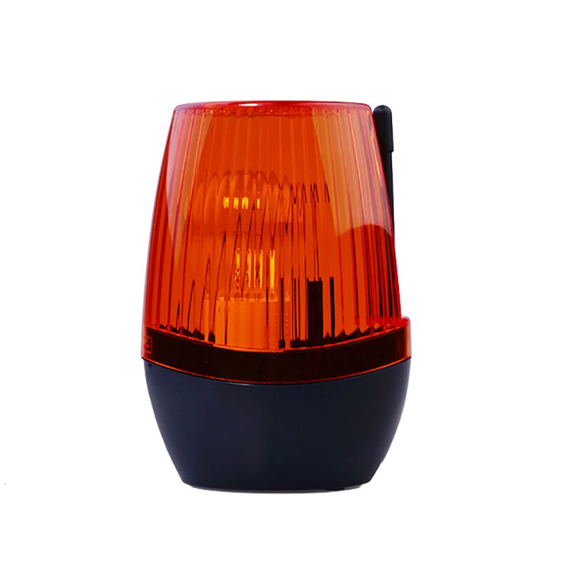 AC220V Flashing Bulb Warning Light Lamp for barrier gate Sliding garage swing door Gate Opener no sound