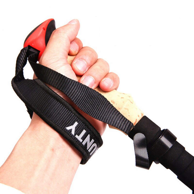 Walking Stick 37-138cm 5 Section Aluminum alloy Foldable Mountain-climbing Crutch Outdoor Hiking Stick