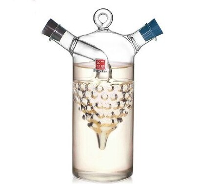 Køkkenredskaber olie og eddike sauce glas sauce både forseglet multifunktion krydderi glas opbevaring vin hjem container: Fh921p