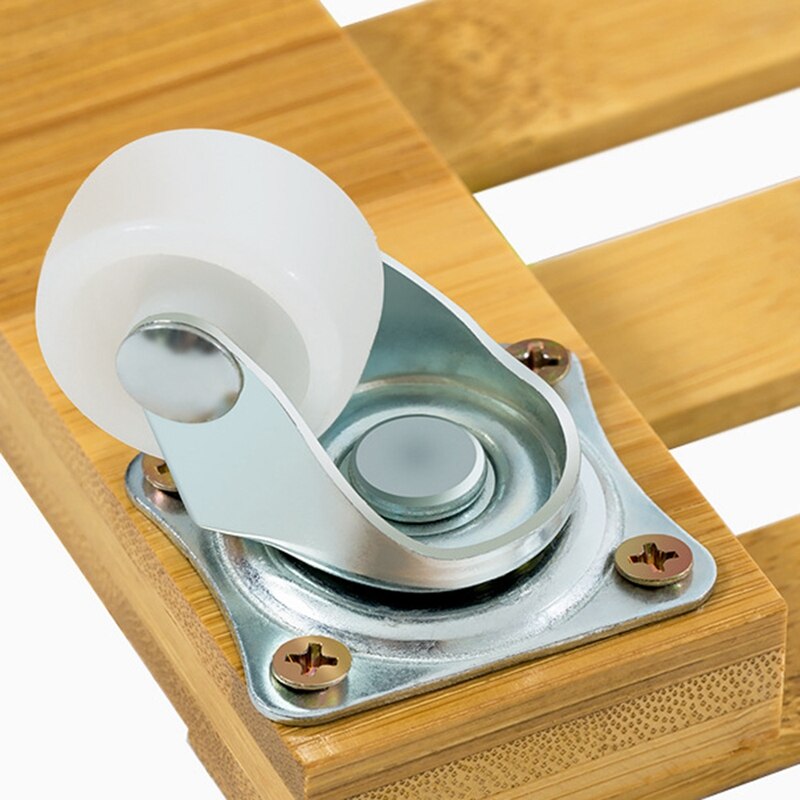 3Pcs Base Roller Mobile Pallet with Wheel Pallet Rack Holder Non-Wood Mobile Pallet