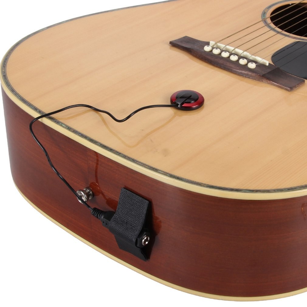 Guitar Pickup Professional Piezo Contact Microphone Pickup For Guitar Violin Banjo Mandolin Ukulel Guitar Accessories Pickups