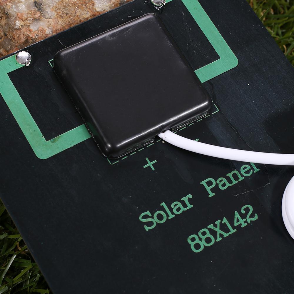 1W Solar 6V USB Power Panel Solar System Chargers Phone DIY Fast Charger Outdoor Travel Light Portable Tablet Solar Generator