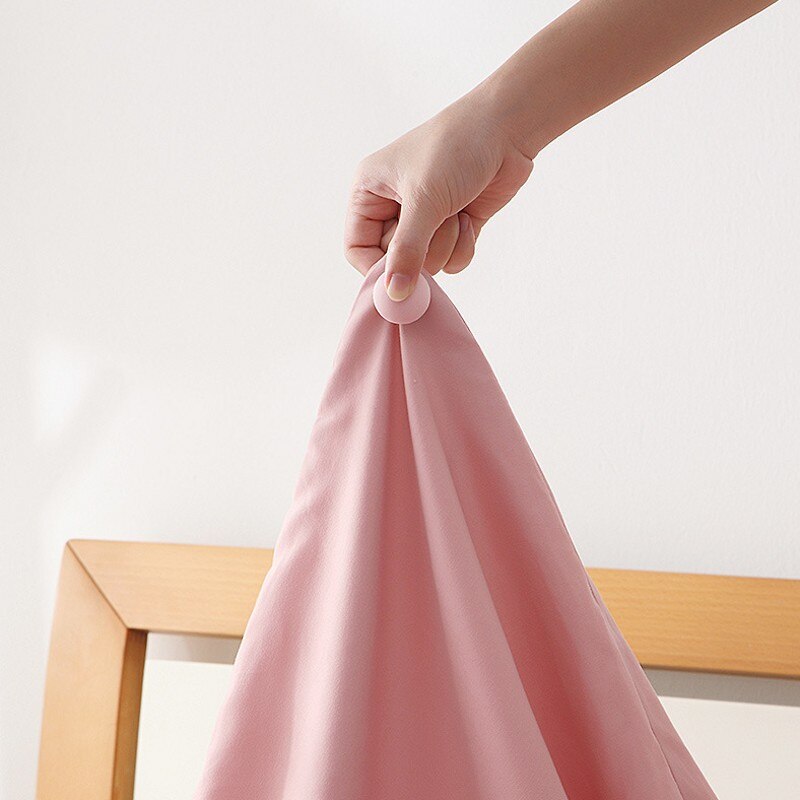 Housse de couette antidérapante, 4 pièces, attache de couverture de lit, drap de couette, fixateur en plastique, accessoires de vêtement