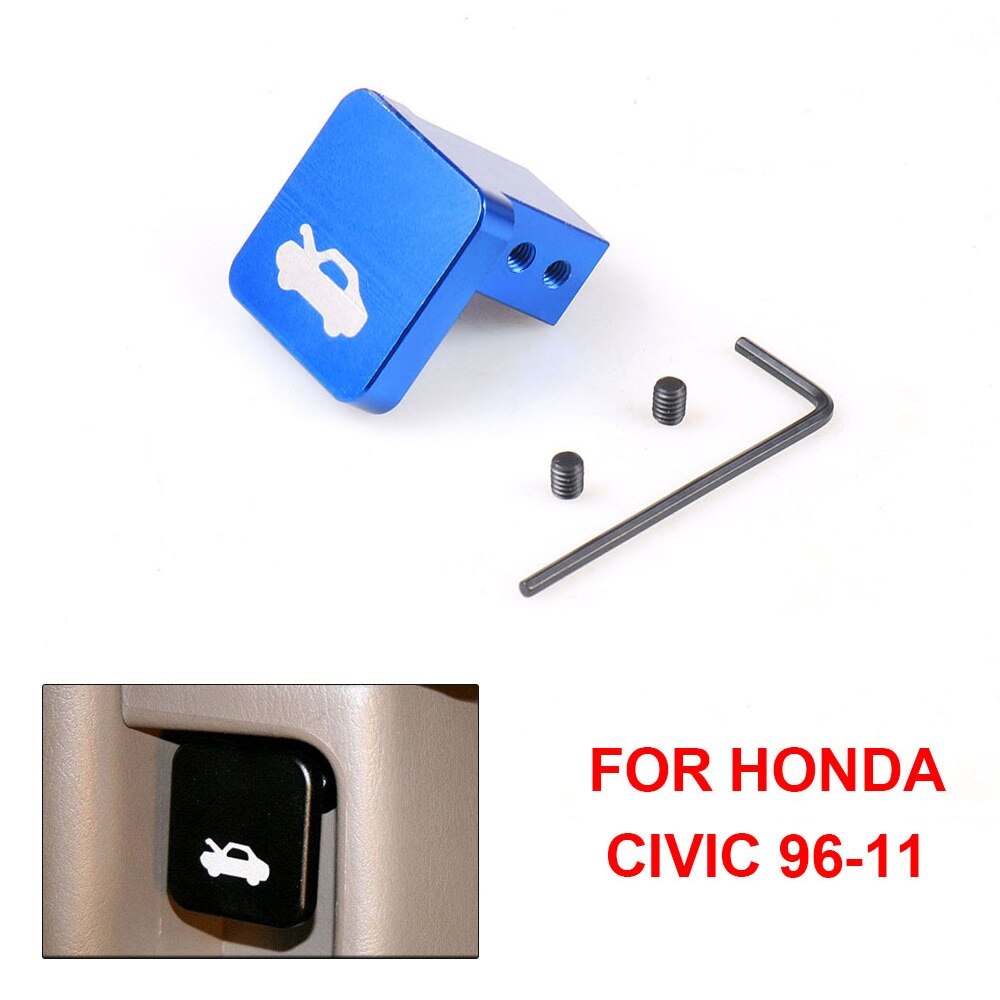Car modified hood lock control switch handle for Honda Civic 96-11