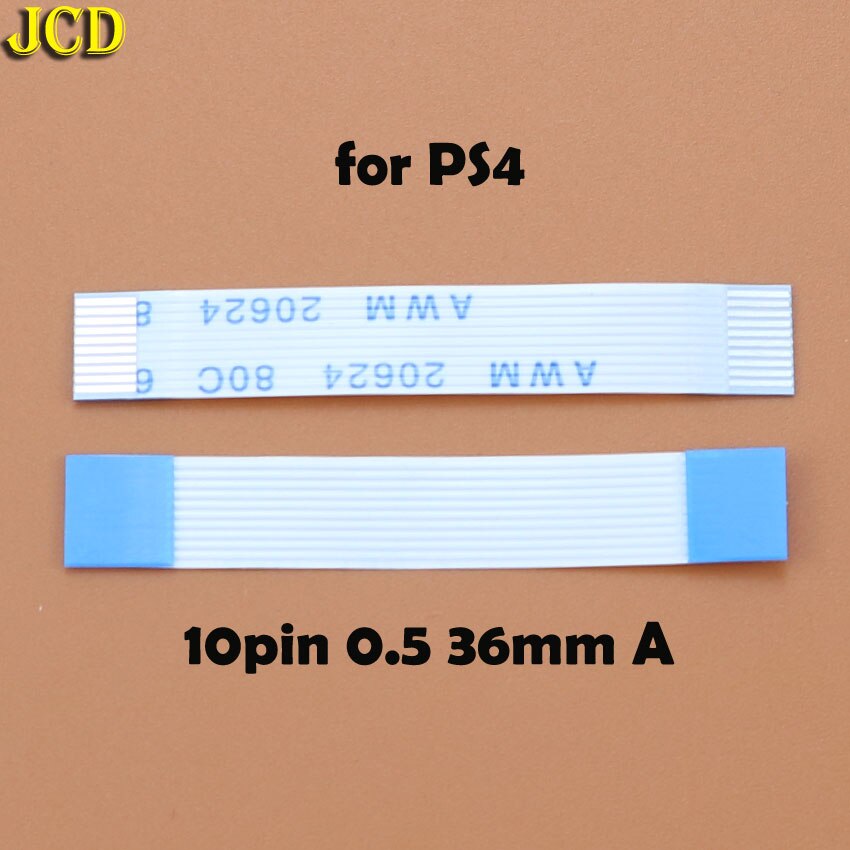 JCD 10pcs Charging PCB Board and Power switch Flex Cable For PS3 slim PS2 10pin 12pin 14pin Ribbon Flex Cable for PS4: black