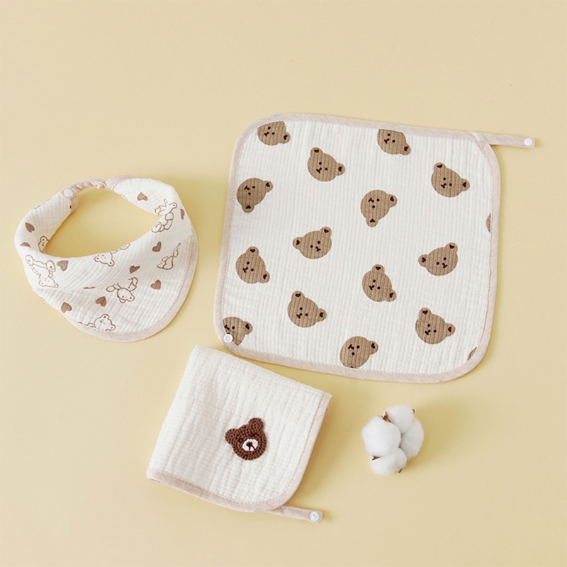 Baby Zachte Katoen Vierkante Handdoek Baby Wassen Hand Gezicht Veeg Washandje Washandje Zakdoek Mousseline Doek Voeden Bib Burp Doek Sa
