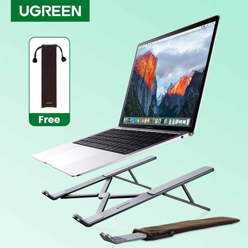 UGREEN Laptop Ständer Halfter Für MacBook Luft Profi Einstellbare Aluminium Notizbuch Stand Tablette Ständer Laptop PC Unterstützung Macbook Halfter