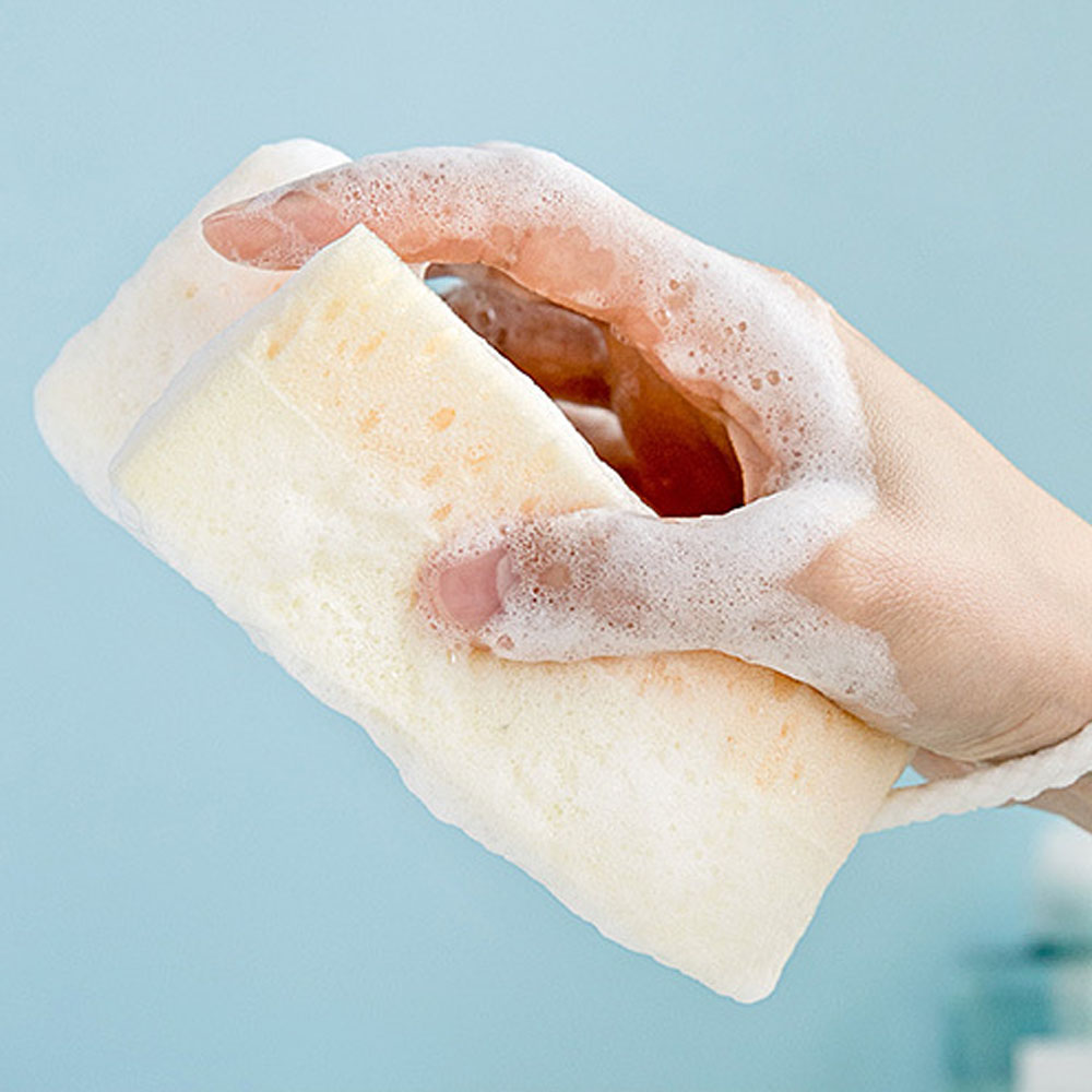 Cute Cartoon Octopus Shape Shower Bath Sponge Body Skin Cleaning Exfoliating Scrubber Bathing Supplies