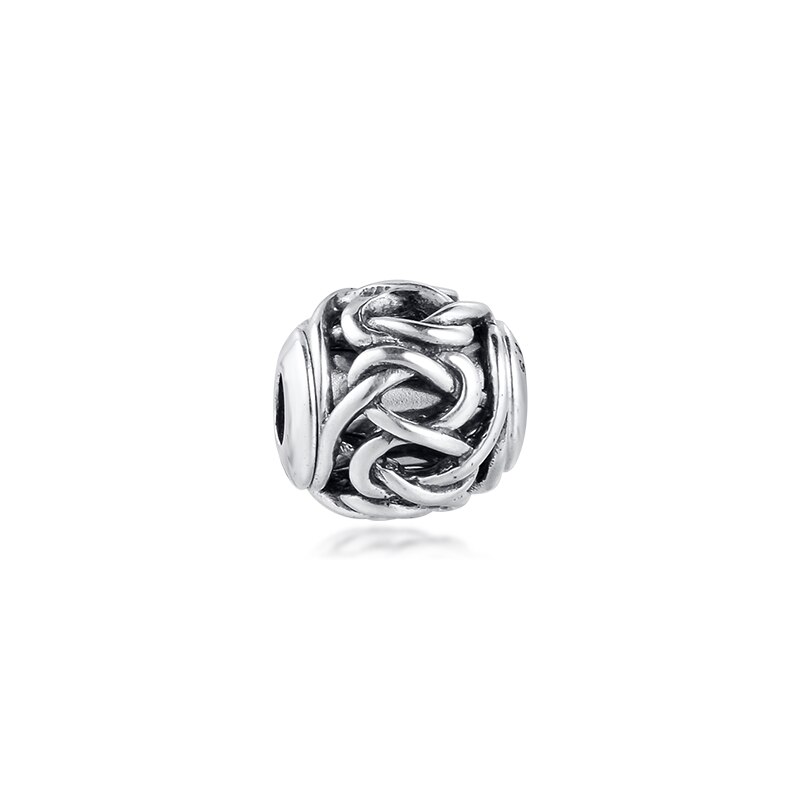 Colección de esencia, amuleto de amistad, cuentas de plata S925 para la fabricación de joyas, compatible con pulseras Essence Pulseira esencia