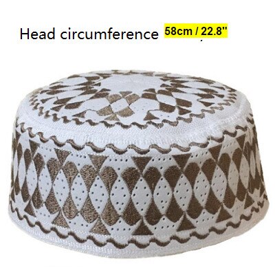 Muslim Bonnet Cap Hats Arabic Men Prayer Islam Egy... – Vicedeal