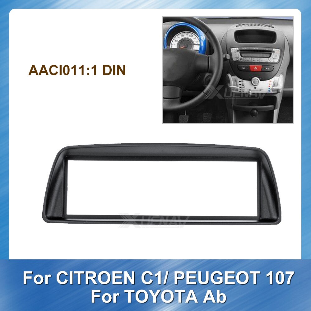 Fascia Stereo Radio Panel Voor Citroen C1 Peugeot ... – Grandado