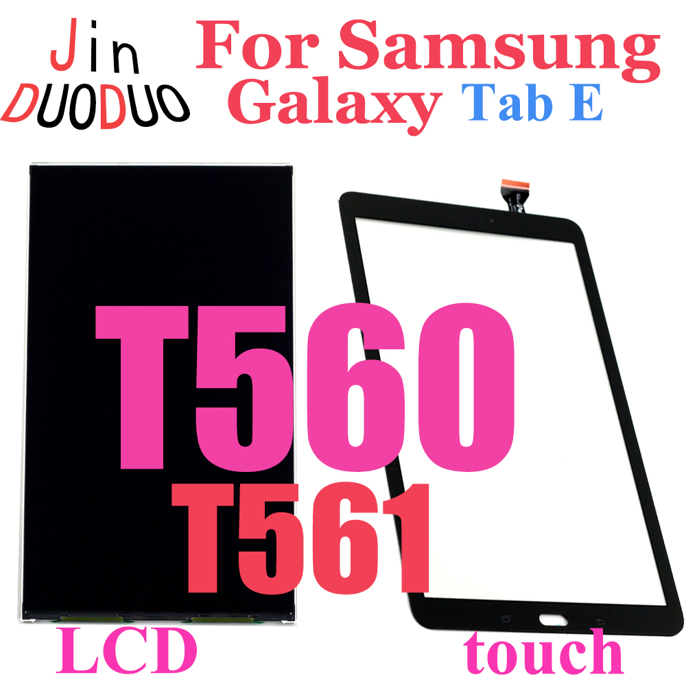 For Samsung Galaxy Tab E T560 SM-560 T561 SM-T561 LCD Display With Touch Screen Digitizer Sensor Tablet Panel