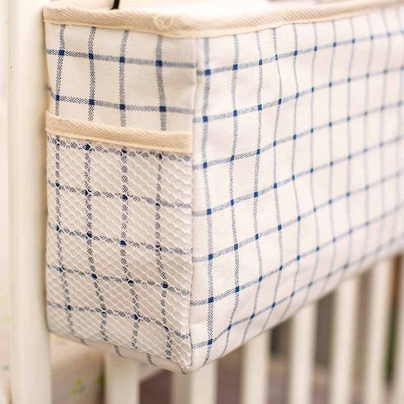 Crib Accessoires Tas Opslag Houder Bed Organizer Nachtkastje Opbergtas Wieg Bed Side Pouch Opknoping Organisator Nappy Houder Zakken