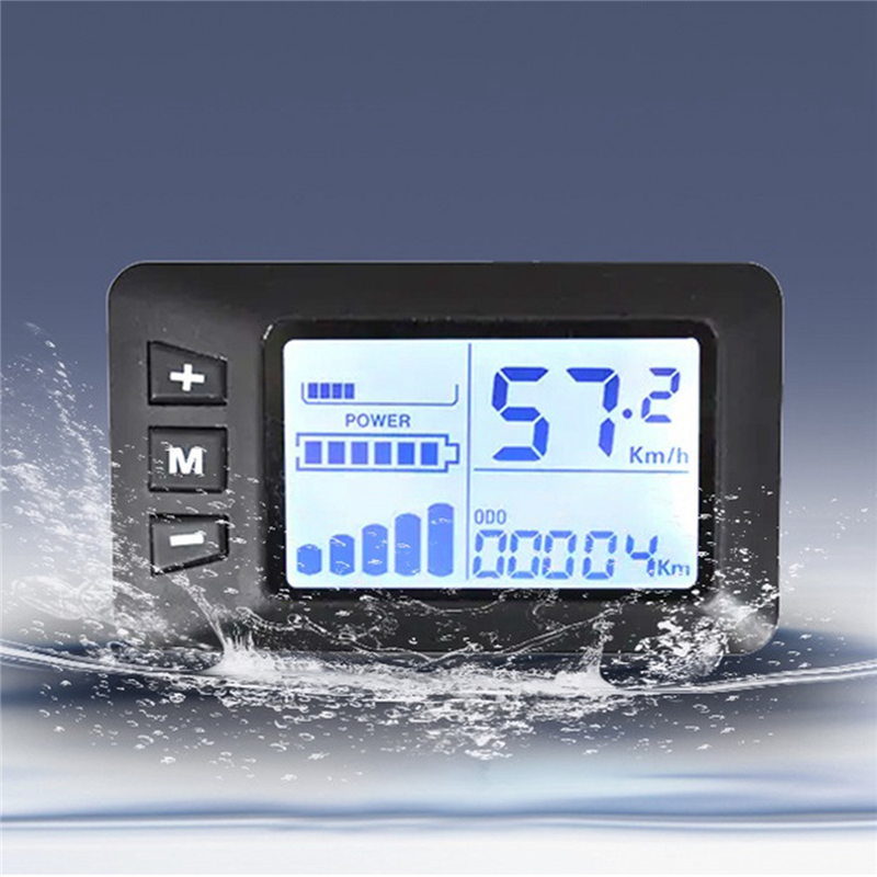 Elektrische Fiets Ebike Accessoires Controller G51 LCD Display 5Pin Elektrische Scooter Gaspedaal Waterdichte Connector
