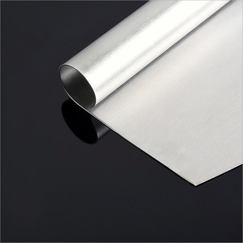 Stainless Steel Pizza Cutter Knife Sharp Pizza Slicer Knife Chopper with Blade Cover Gadget Pizza Accessories Oven Tools