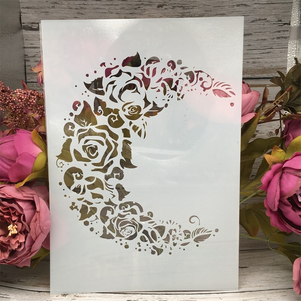 CrafTreat Herbruikbare Steampunk-sjablonen voor het schilderen van vloer, muur en tegels - Tandwielen en nautisch - 2-pack - 6x6 Inch - DIY kunst- en ambachtelijke stencils - Vuurtoren-stencil