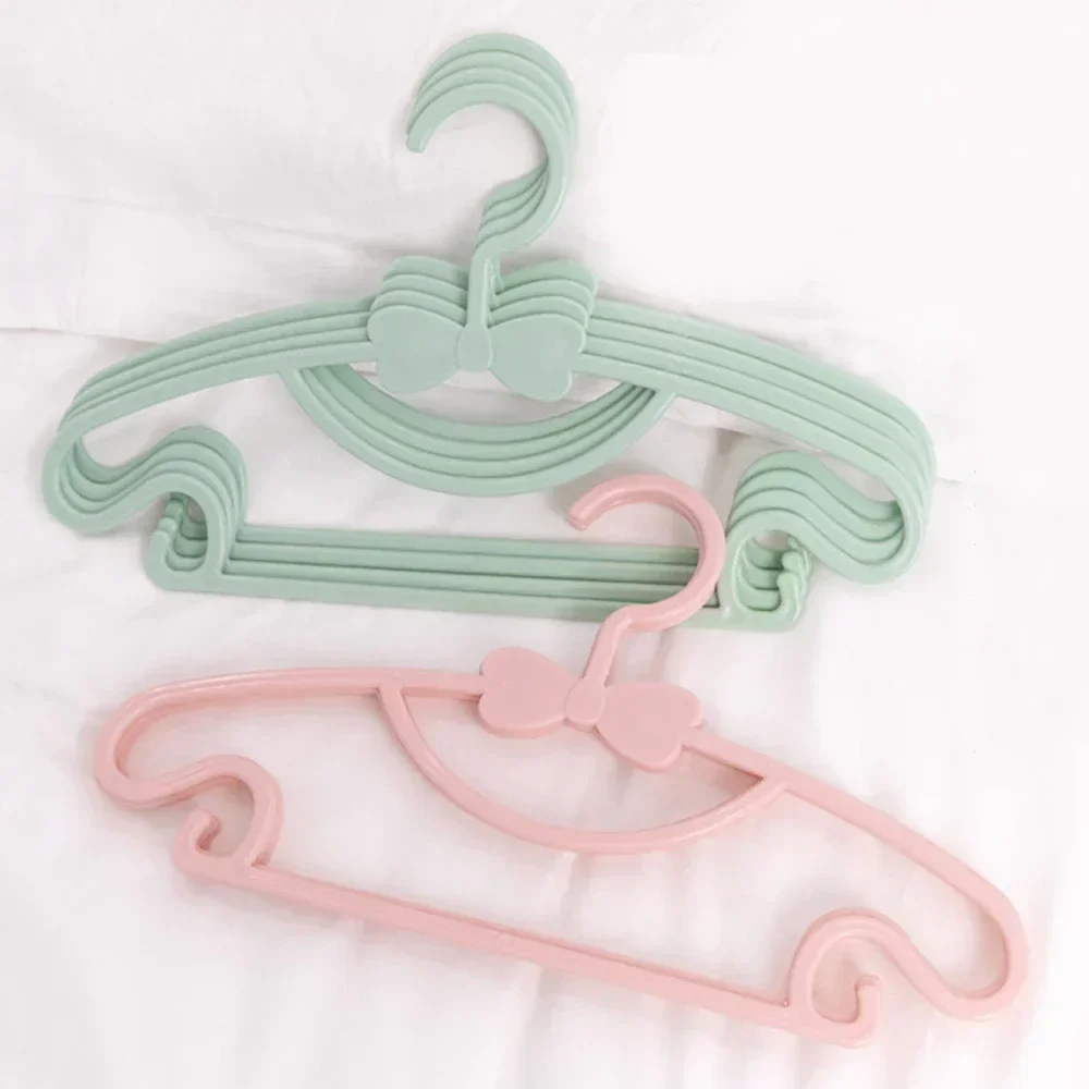 Perchas para bebés de 5 uds., colgador de almacenamiento de abrigos para niños, organizador de armario, perchas de exhibición portátiles a prueba de viento, perchas para ropa para niños