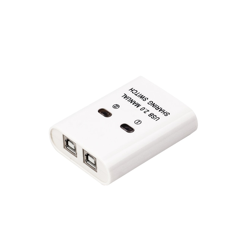 2 Hafen USB Manuelle Schalter Usb 2,0 Hub 2 in 1 Aus Zwei Computer Teilen Sich Einen Drucker Gerät Usb Teiler