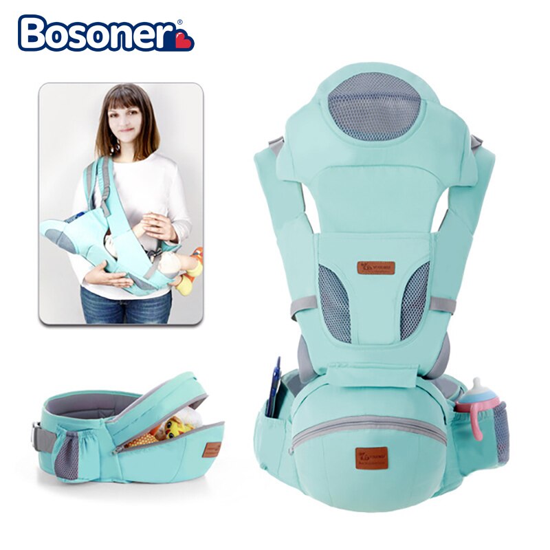 0-4 Jaar Ergonomische Draagzak Baby Baby Heupdrager Carrier Voorkant Ergonomische Kangoeroe Draagdoek Draagdoek Voor Baby reizen