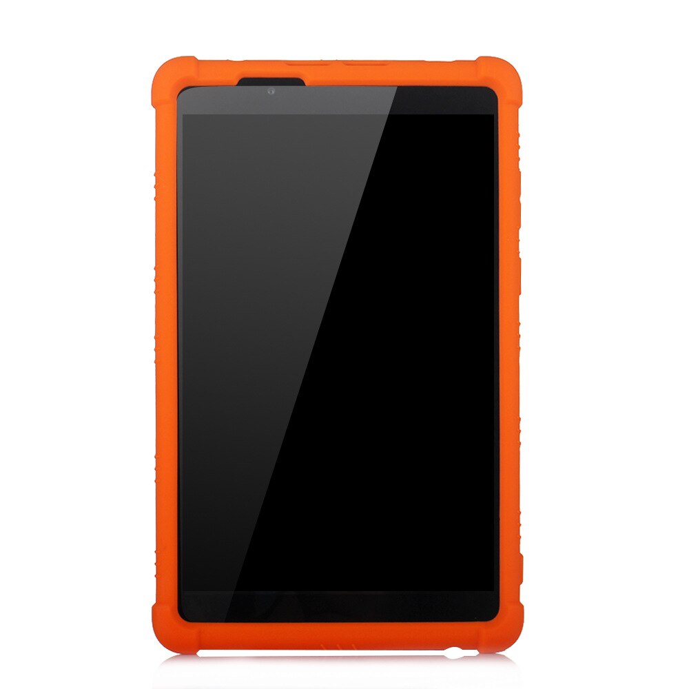 Funda de silicona suave + soporte de plástico duro para Lenovo Tab E8 TB-8304F1 funda trasera blanda para Lenovo Tab E8 caso Fundas